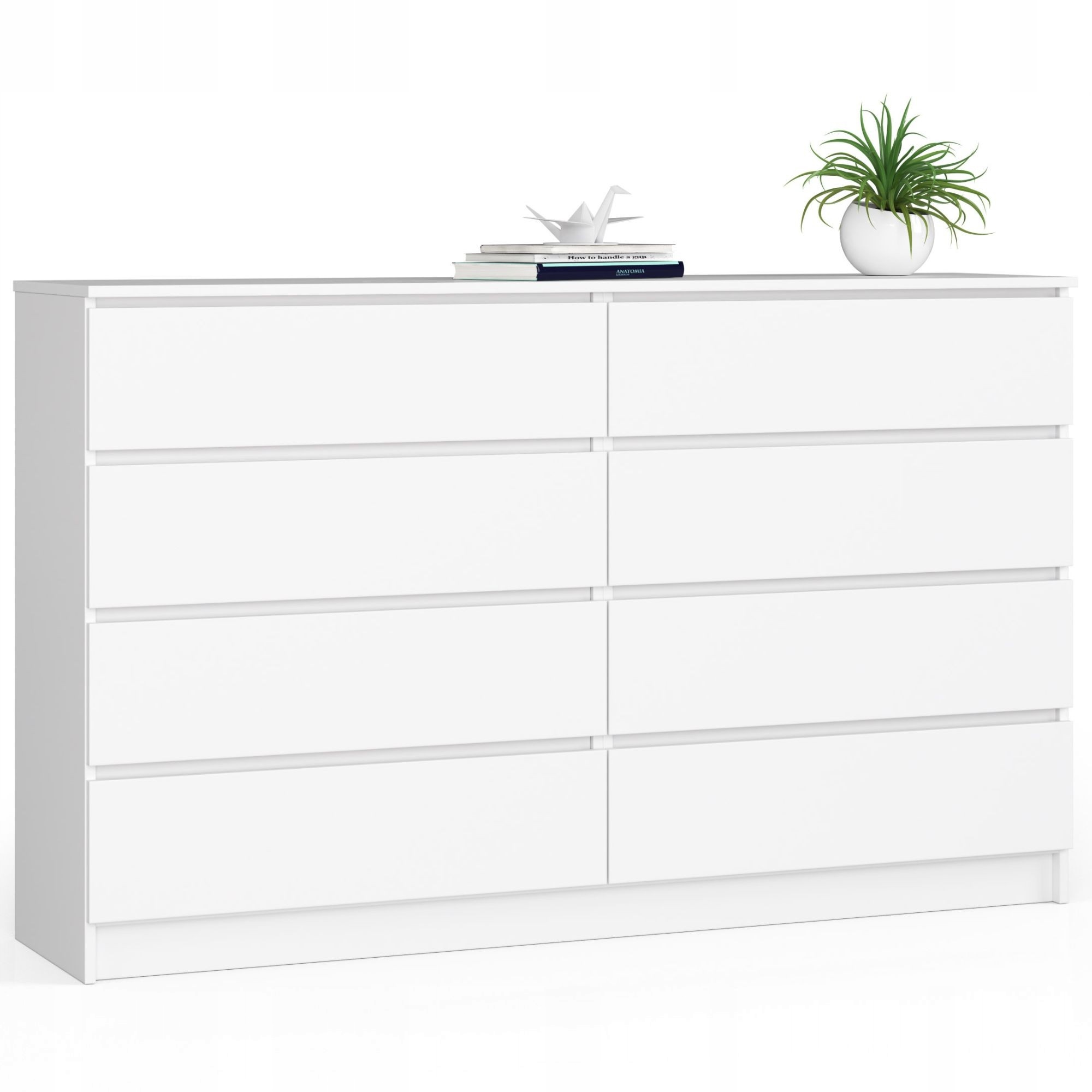 Przestronność i praktyczność – 8 pojemnych szuflad