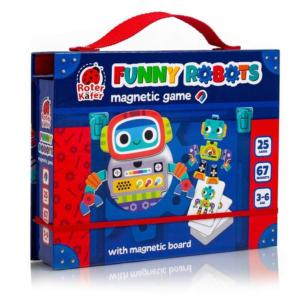 Gra magnetyczna Robot – Kreatywna zabawa dla dzieci
