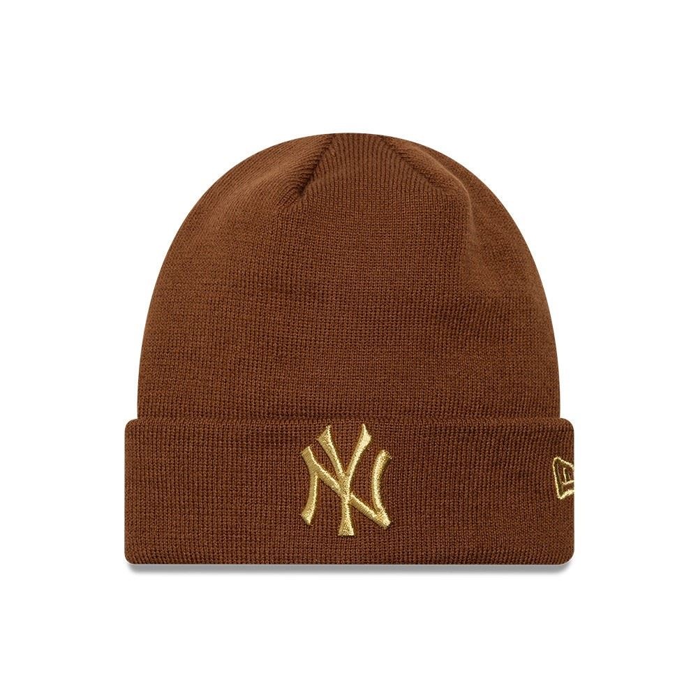 Czapka zimowa Wmns Metallic Logo Beanie New York Yankees – Styl i ciepło w jednym