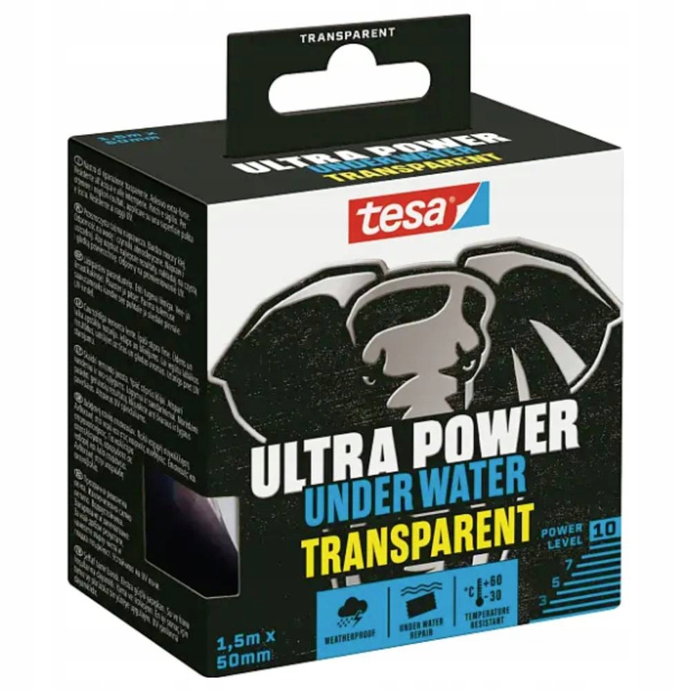 Taśma naprawcza Tesa Ultra Power Underwater – Niezawodne rozwiązanie do napraw