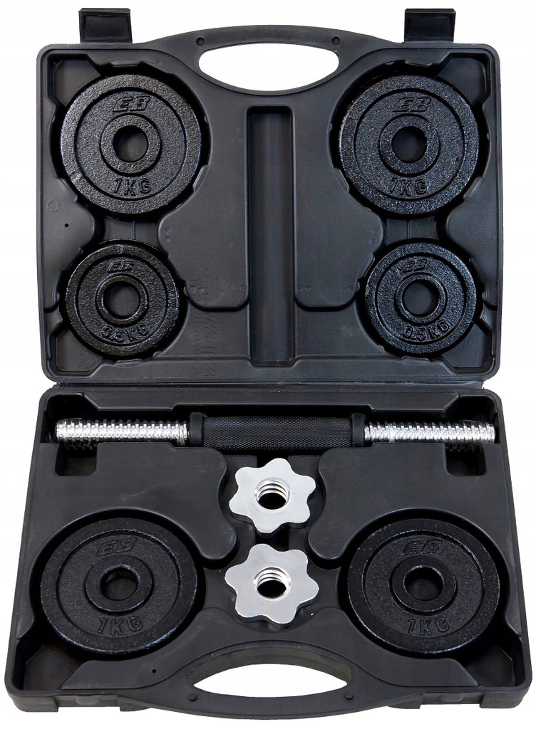 Skład zestawu hantli – Co znajdziesz w walizce?