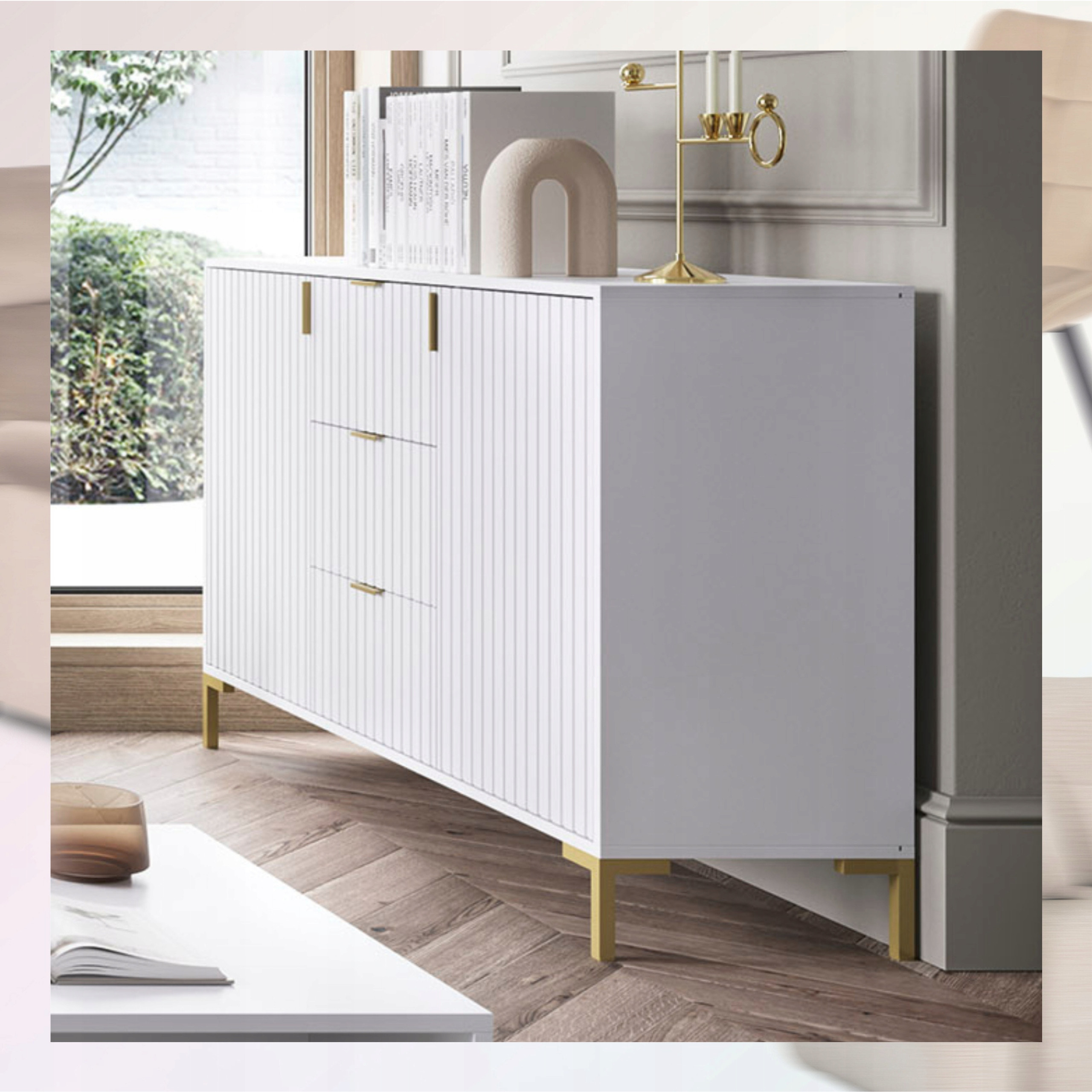 Stylowe ryflowane fronty – Unikalny design