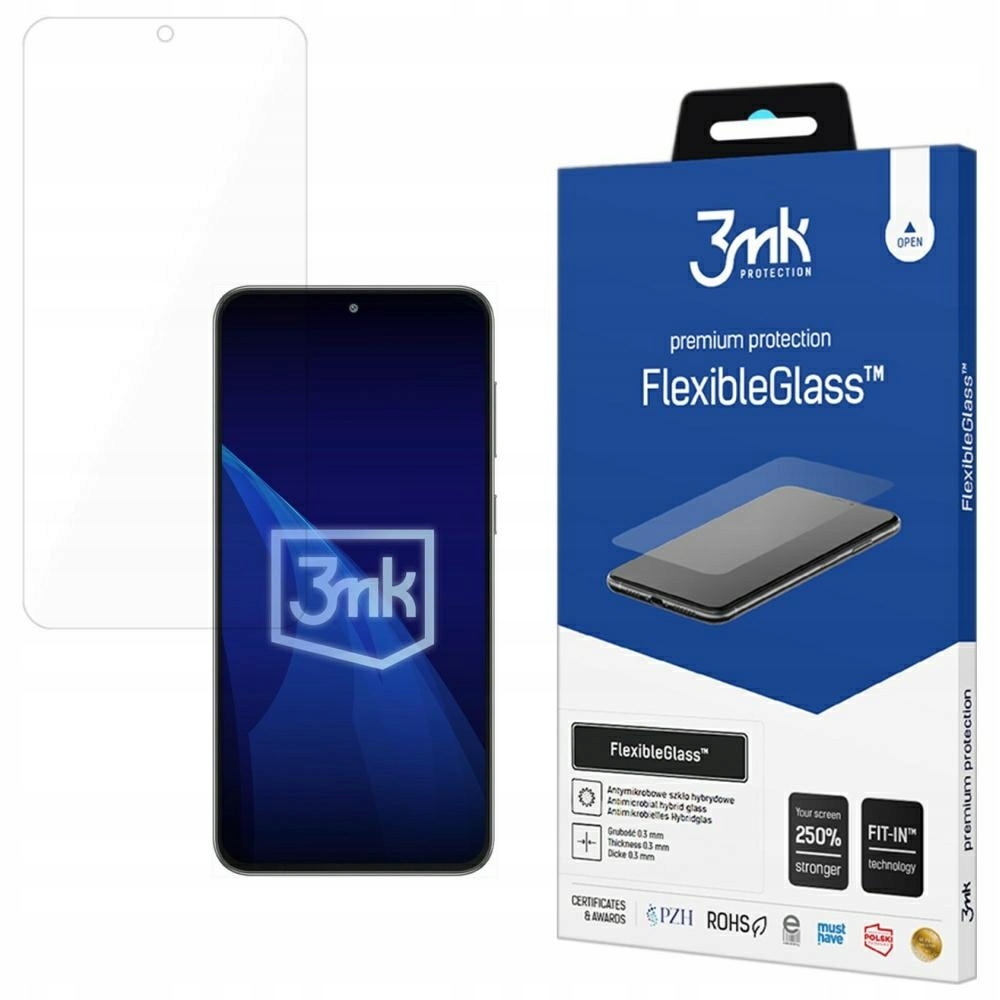 Szkło hybrydowe 3MK FlexibleGlass do Samsung Galaxy M56 – Doskonała ochrona ekranu