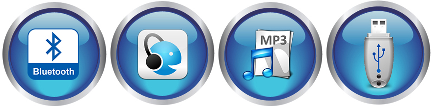 Odtwarzanie Muzyki z Bluetooth i USB