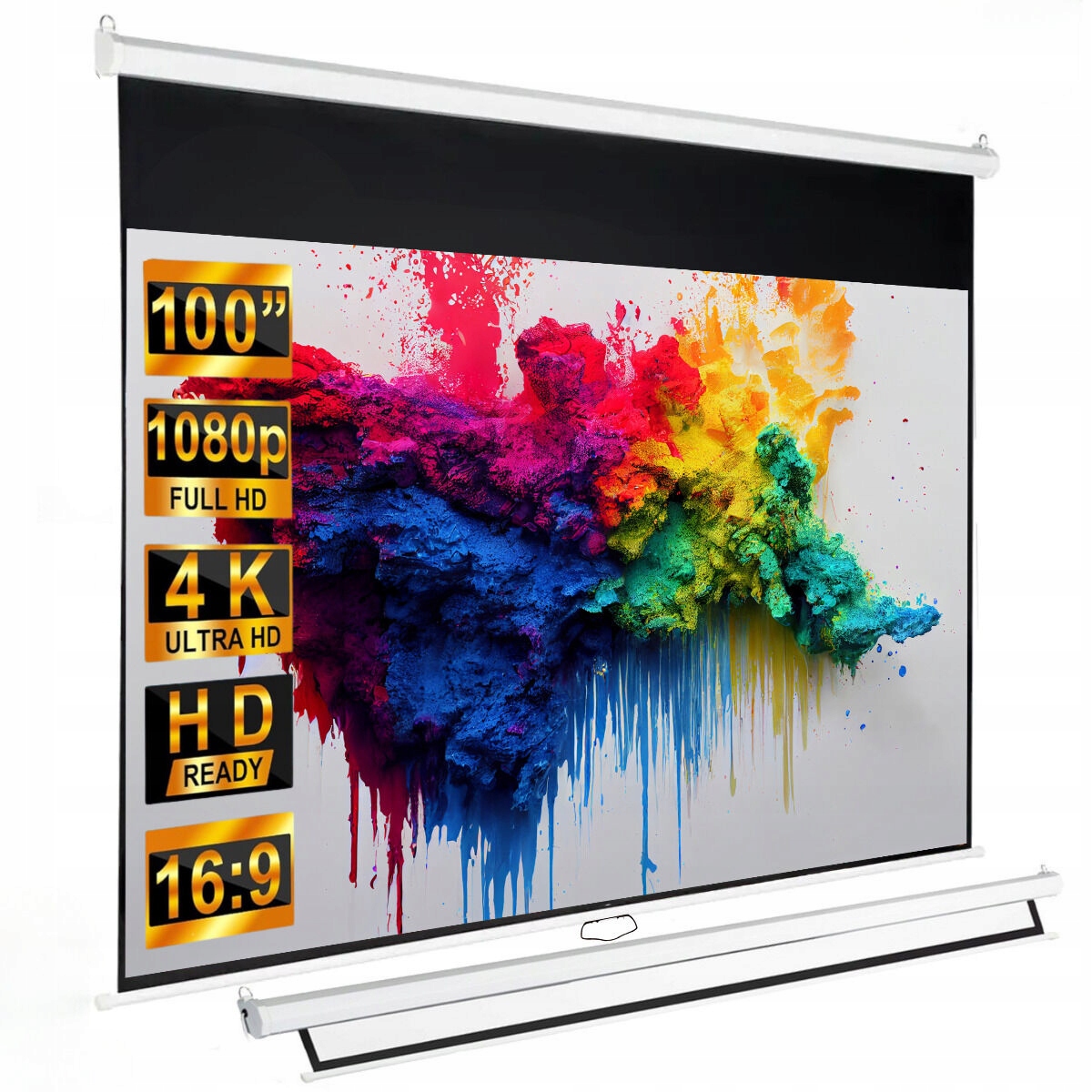 DH Line TVS 100 – Ekran projekcyjny do domowego kina