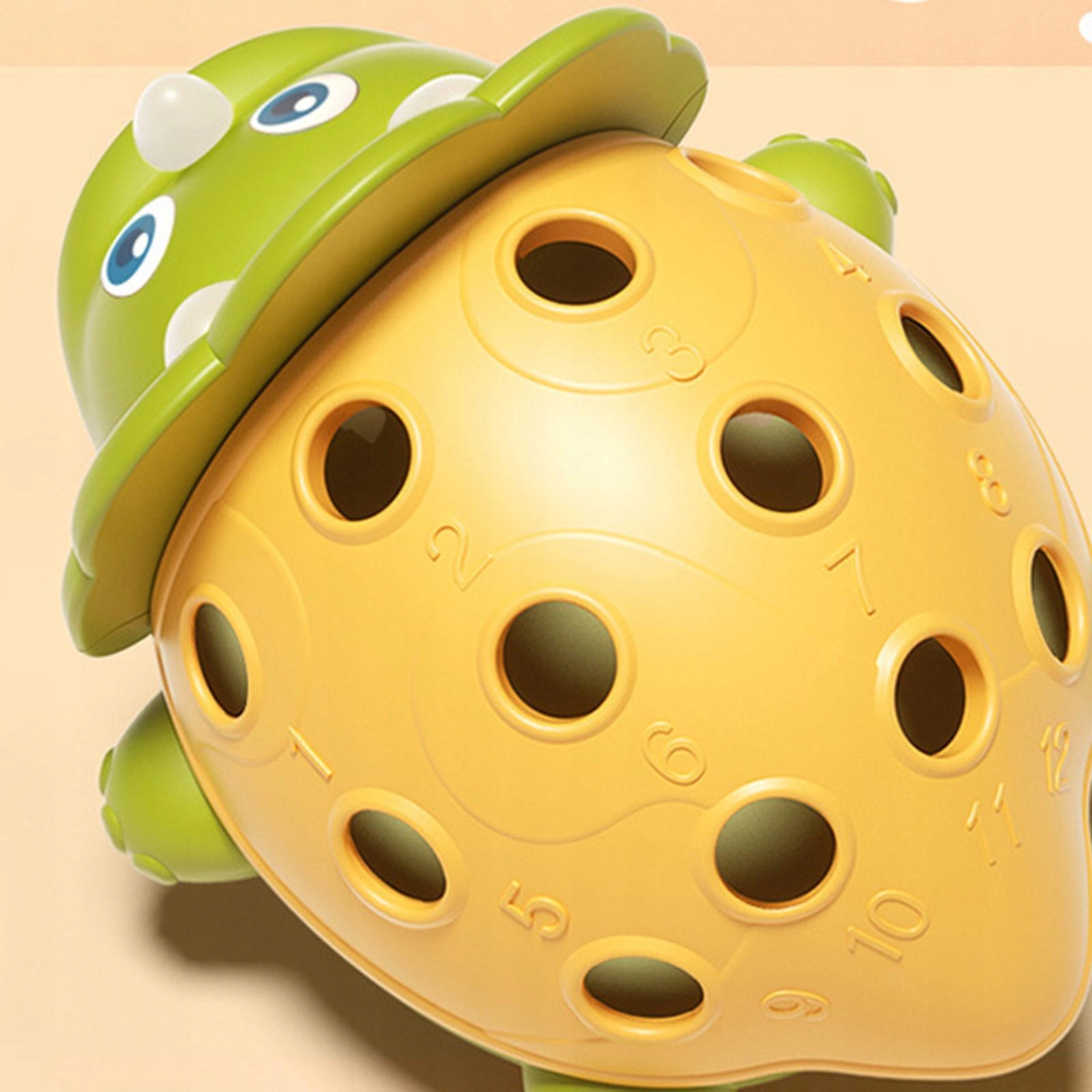 Kolorowe kolce – wizualizacja cyfr od 1 do 12