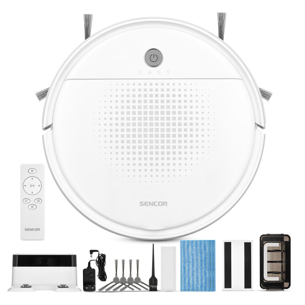 Odkurzacz automatyczny Sencor SRV 1550WH – Twoje wsparcie w sprzątaniu