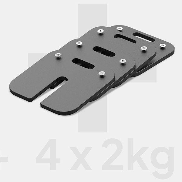 ZIPRO Obciążenia dodatkowe 4 x 2kg