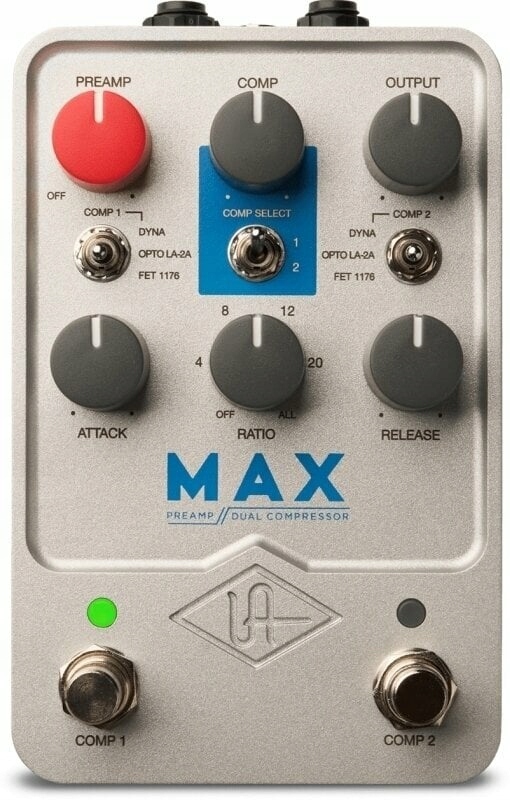 UA - UAFX Max Preamp & Dual Compressor – Efekt gitarowy dla profesjonalnych muzyków