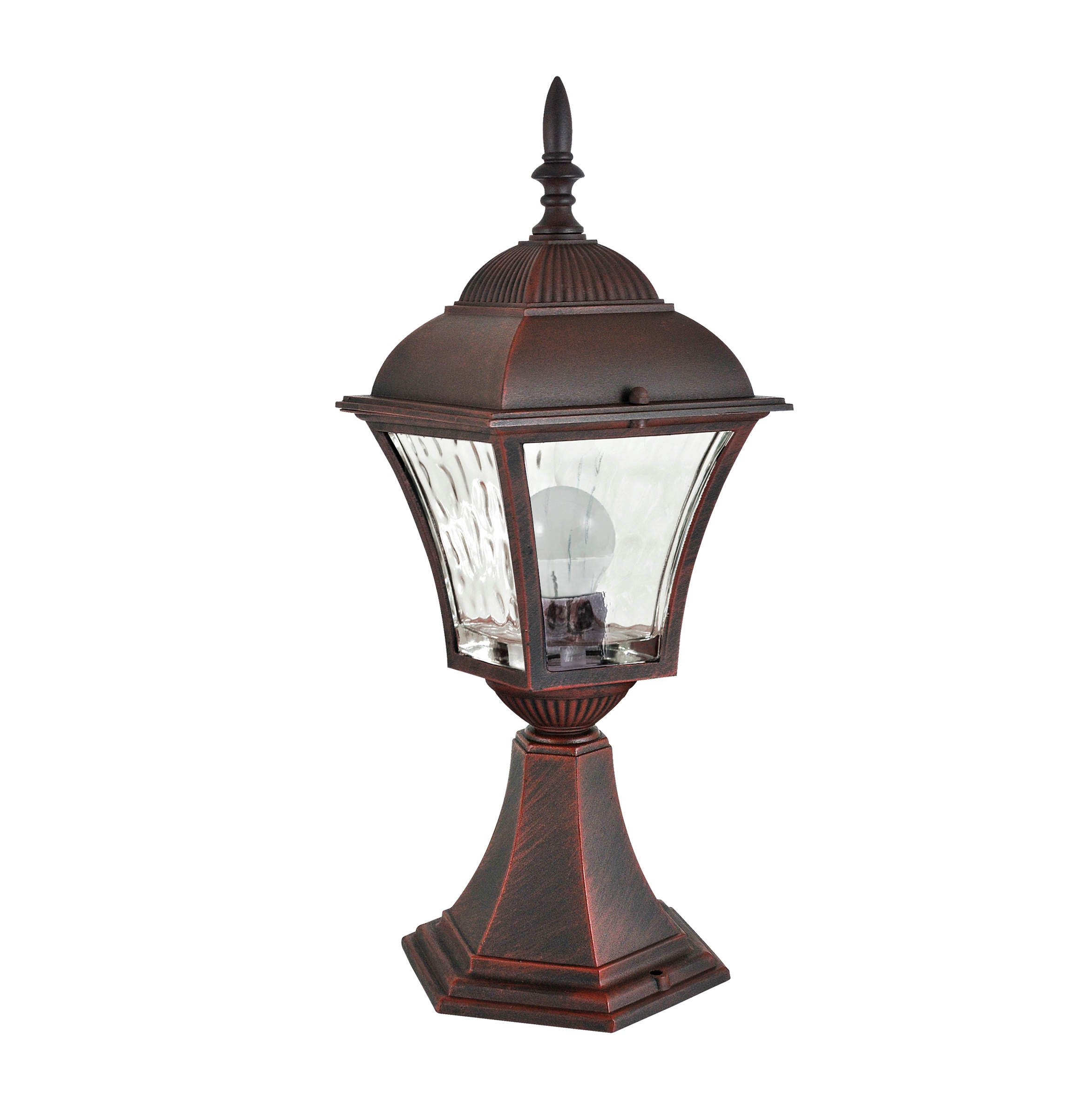 Lampa ogrodowa stojąca Paris 2 40cm wiśnia - Elegancja w Twoim ogrodzie