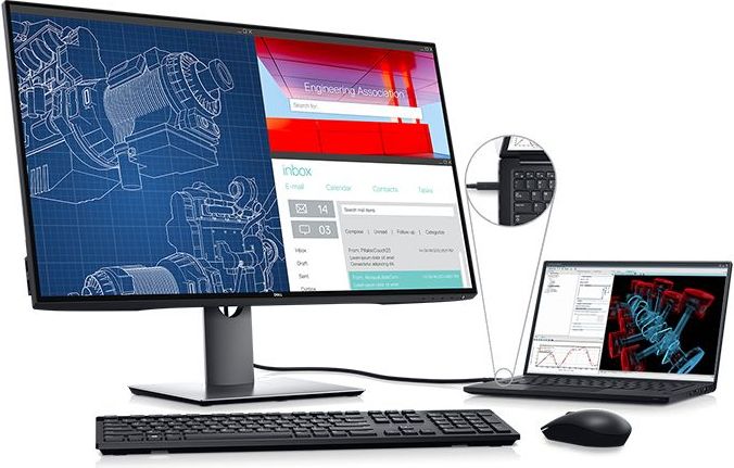 Monitor Dell U3219Q — łatwość obsługi. Wydajne zarządzanie.