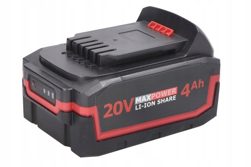 Akumulator 20V MAX POWER LI-ION Share 20V 4Ah – Niezawodne źródło energii dla Twoich narzędzi
