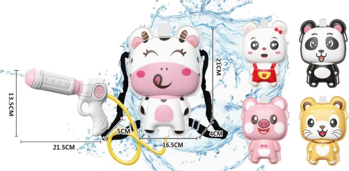 Atrakcyjny wygląd – Kolorowy plecak w kształcie zwierzaka