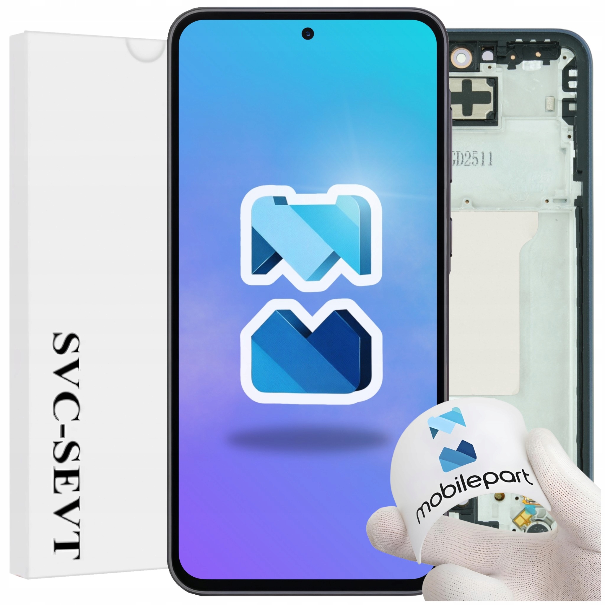 Wyświetlacz do Samsung Galaxy A35 5G LCD SM-A356B Ramka Oryginał Mobilepart – Najwyższa jakość dla Twojego telefonu