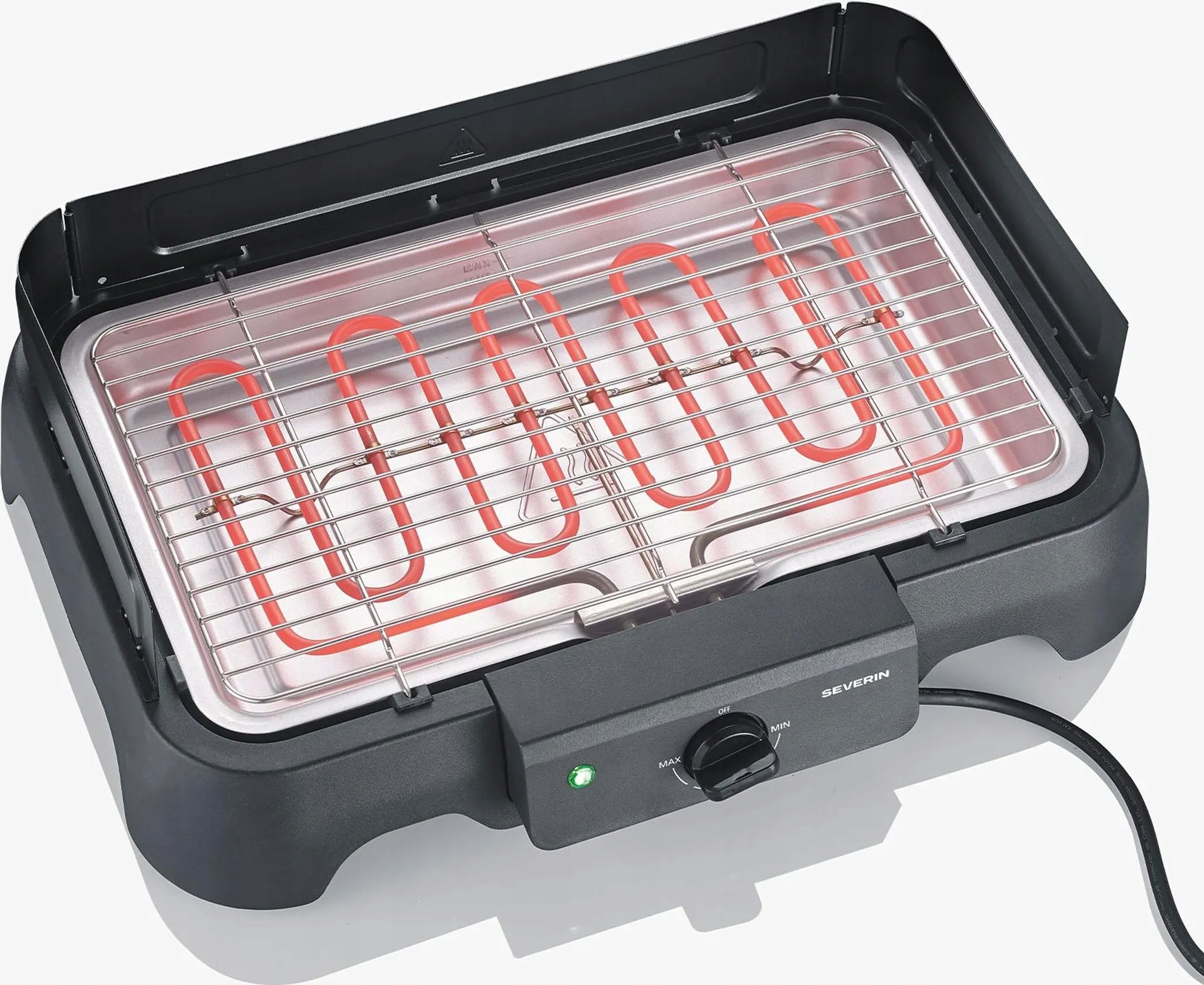 Moc 2000 W – Szybkie i efektywne grillowanie