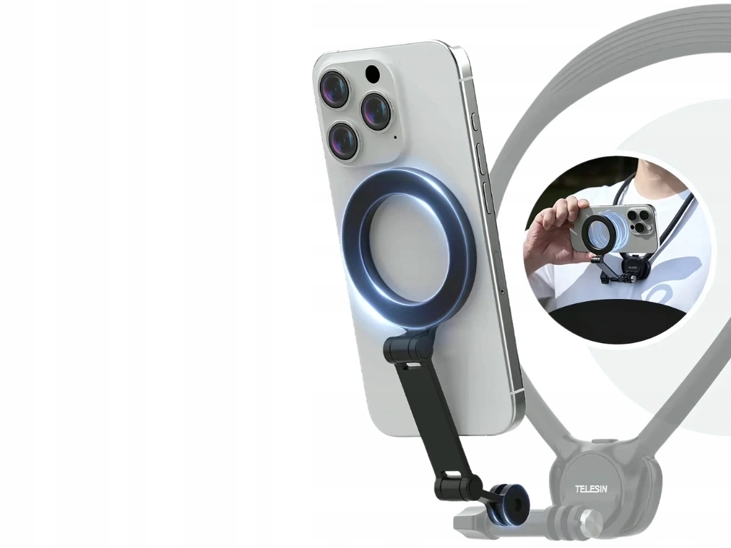 Silne magnesy – Stabilne mocowanie telefonu i kamery