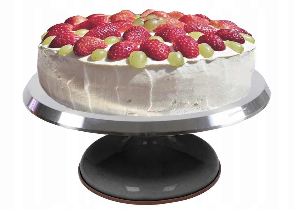 Patera obrotowa do ciast, tortów i babeczek BRUNBESTE BB-3613 – Idealna do dekoracji