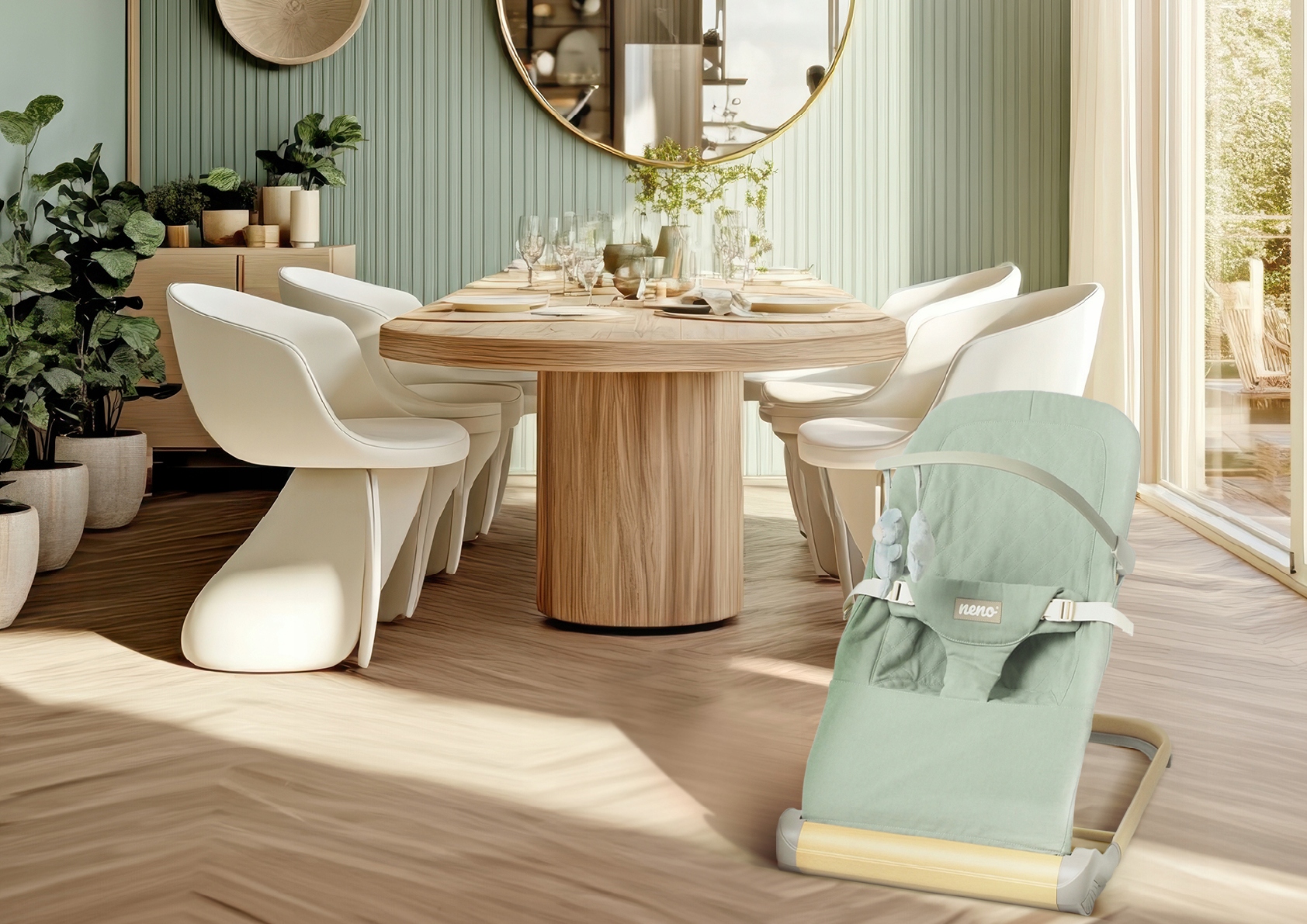 Ergonomiczna konstrukcja wspierająca zdrowy rozwój