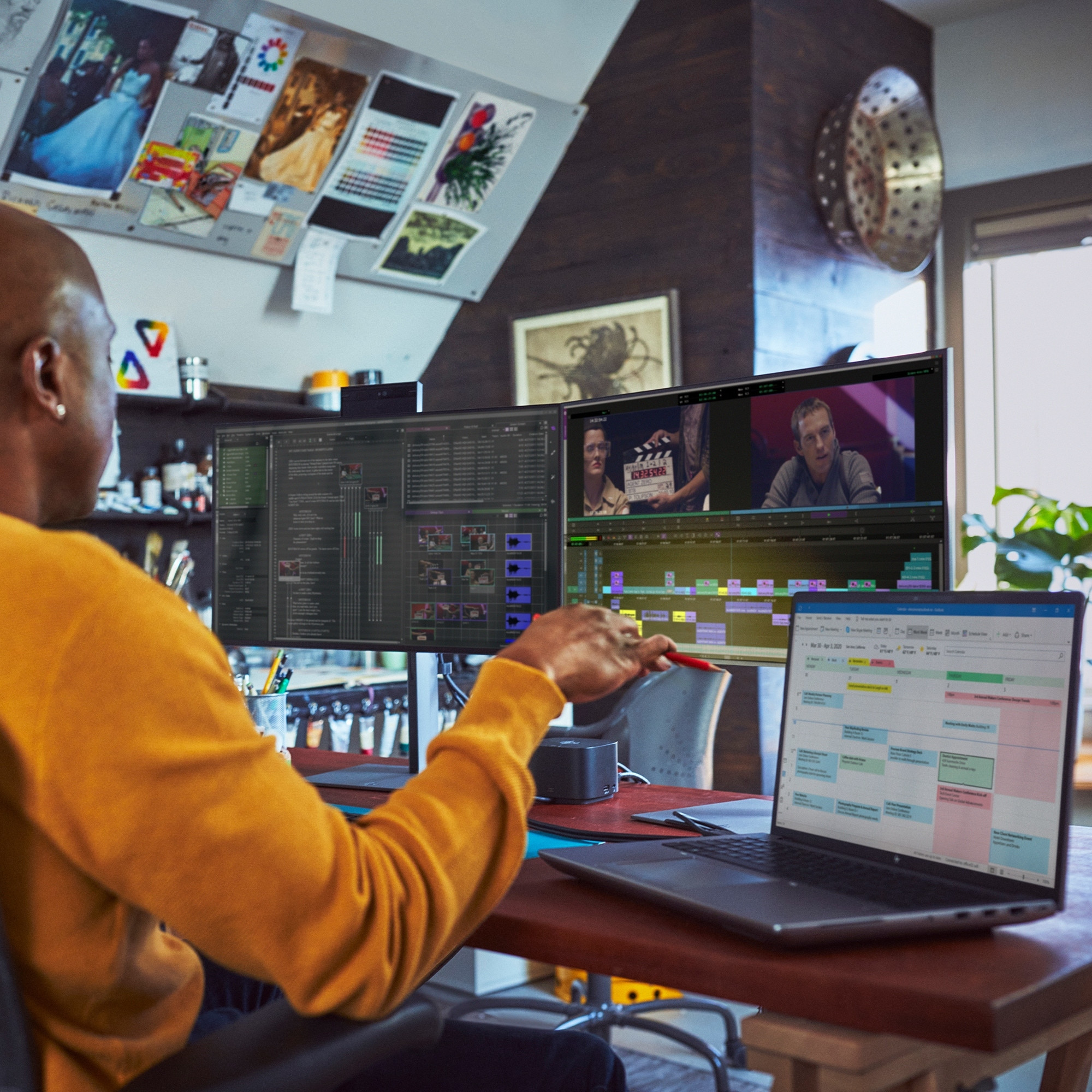 Wspaniały ekran WUXGA o przekątnej 16 cali