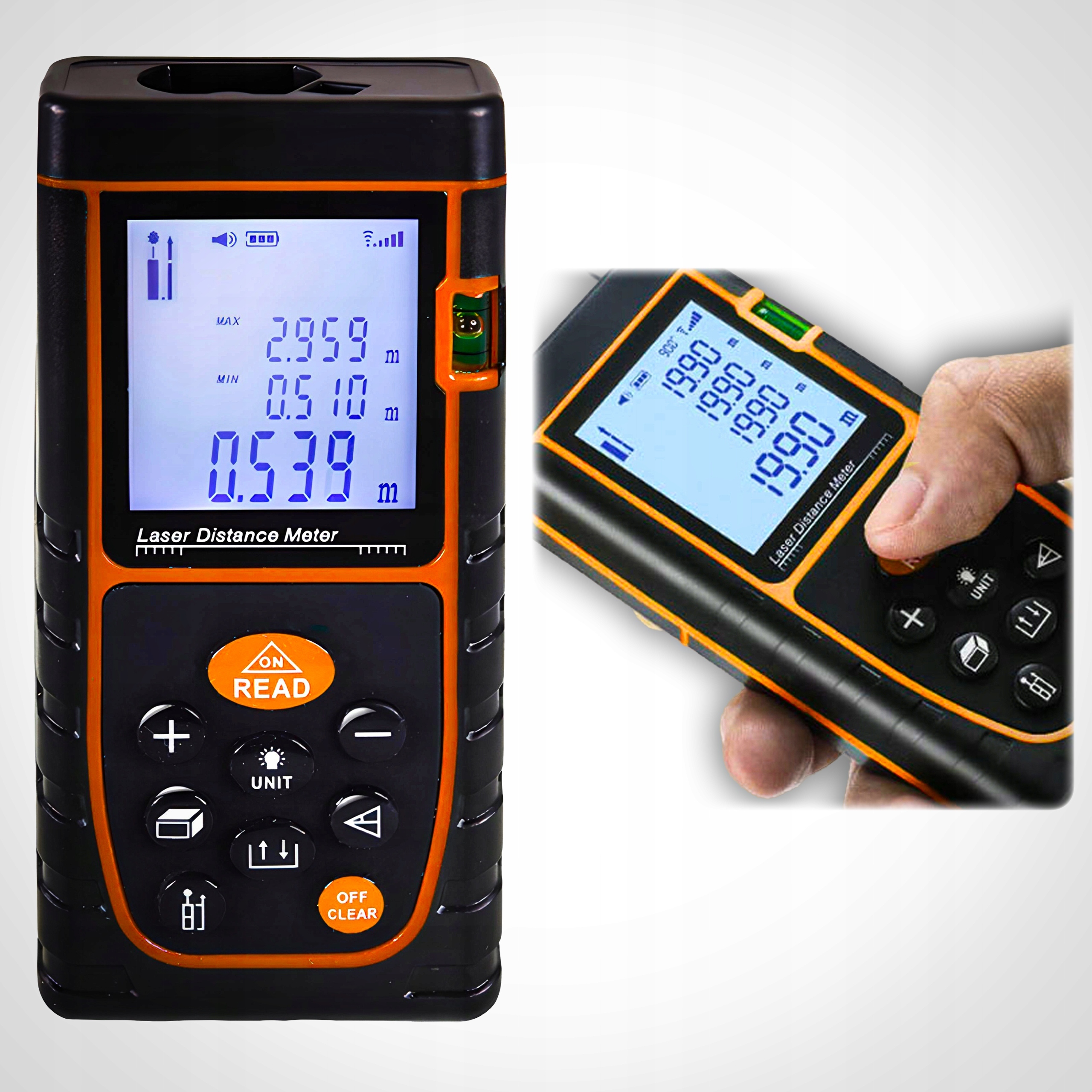 Intuicyjny interfejs z podświetlanym wyświetlaczem 2,5