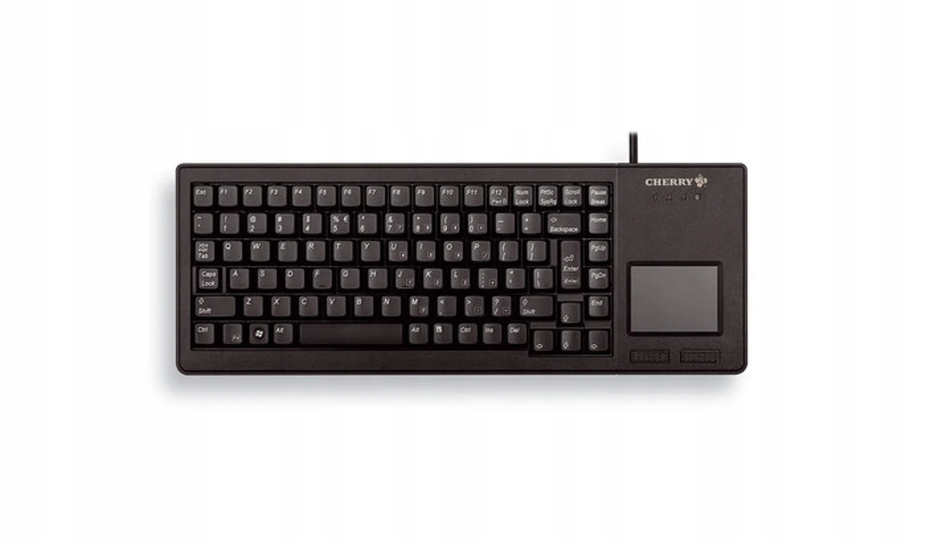 Wbudowany touchpad z dwoma przyciskami myszy – Komfortowe sterowanie