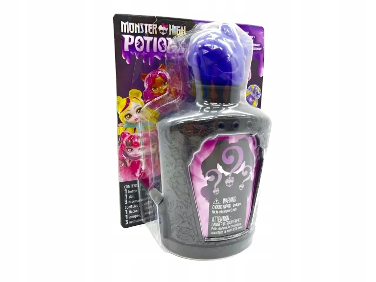 Mattel „Monster High Potion” – Magiczna zabawa w miniwydaniu