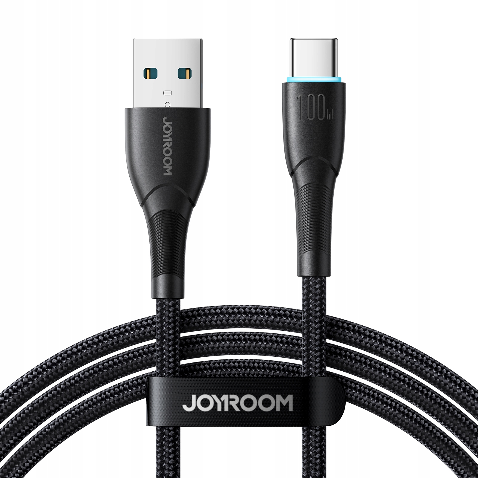 Kabel USB-A - USB-C 1 m Czarny (JYR892) – Szybkie ładowanie i niezawodna transmisja danych