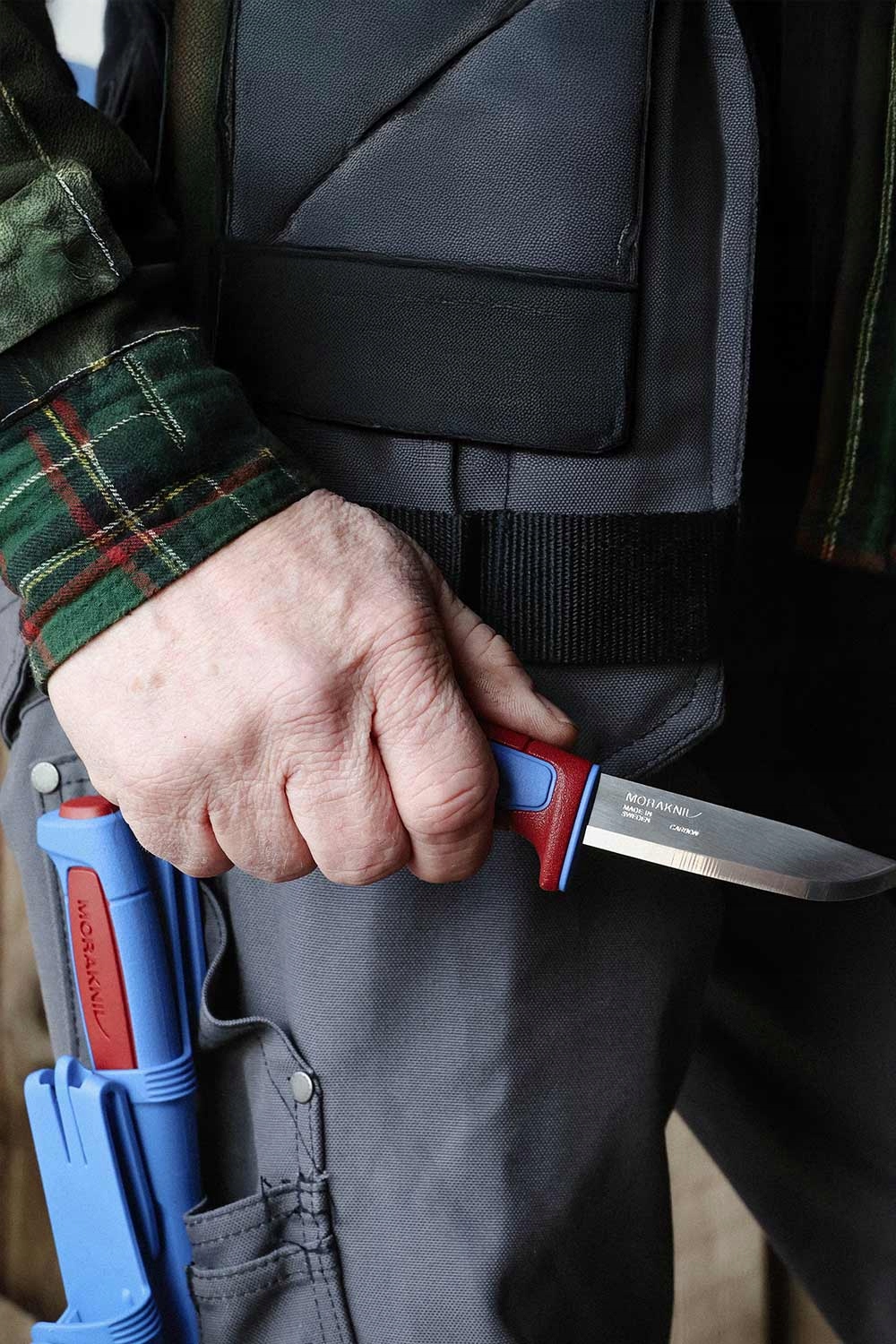 Ergonomiczna rączka z polimeru dla pewnego chwytu