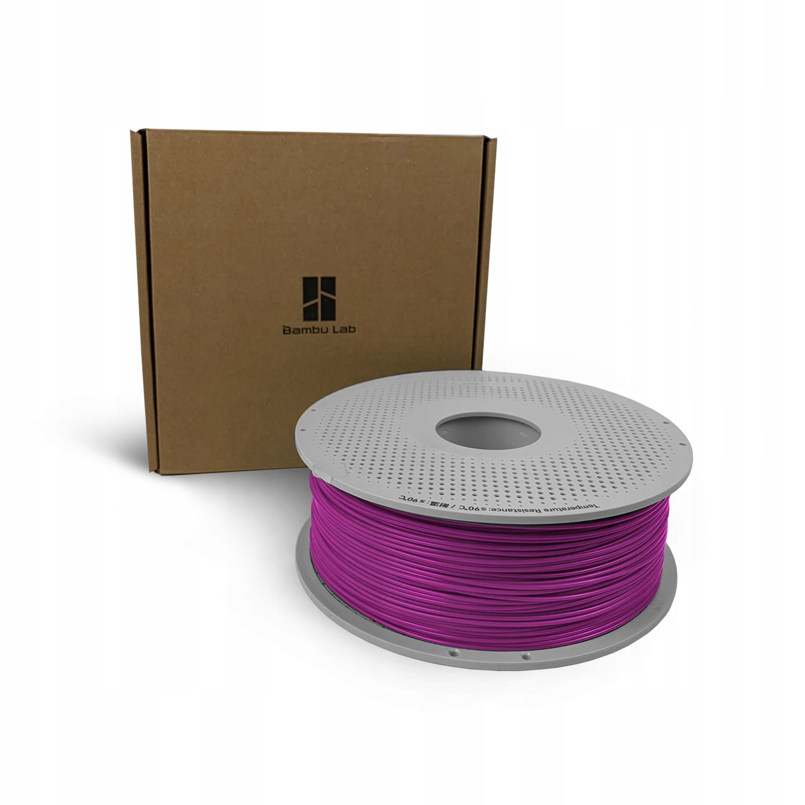 Filament Bambu Lab Refill PLA Matte 1,75mm 1kg - Fioletowy