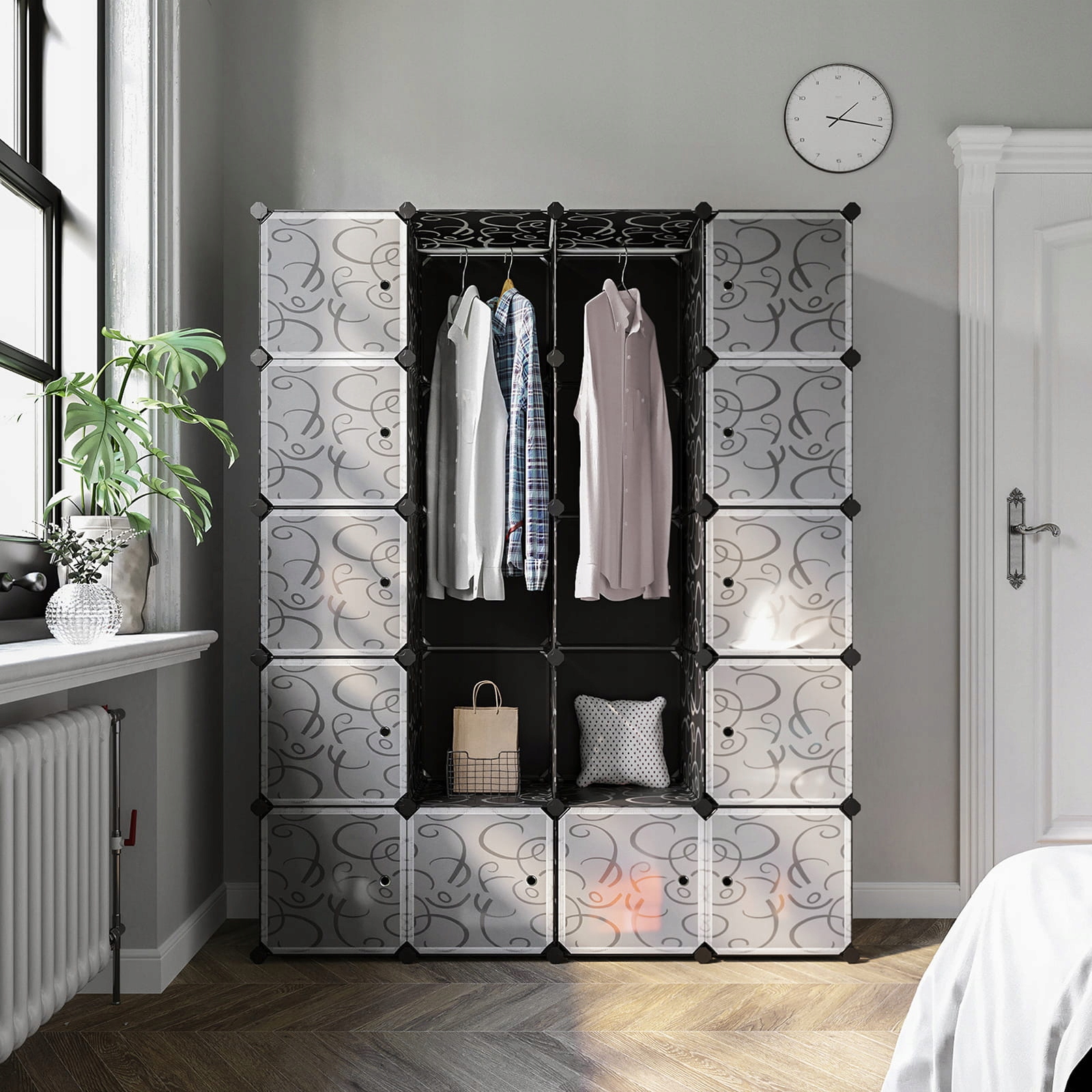 Estetyka i design – Czarny wzór, który pasuje do każdego pomieszczenia