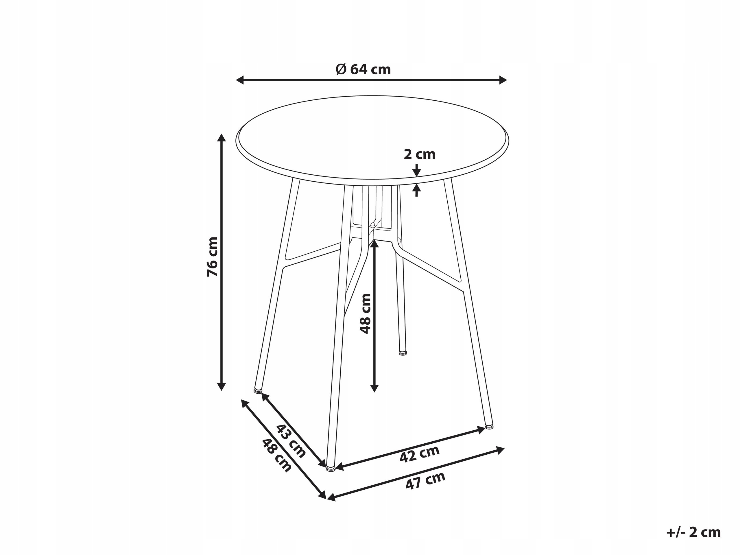 Lekka i wytrzymała konstrukcja – idealna do mniejszych przestrzeni