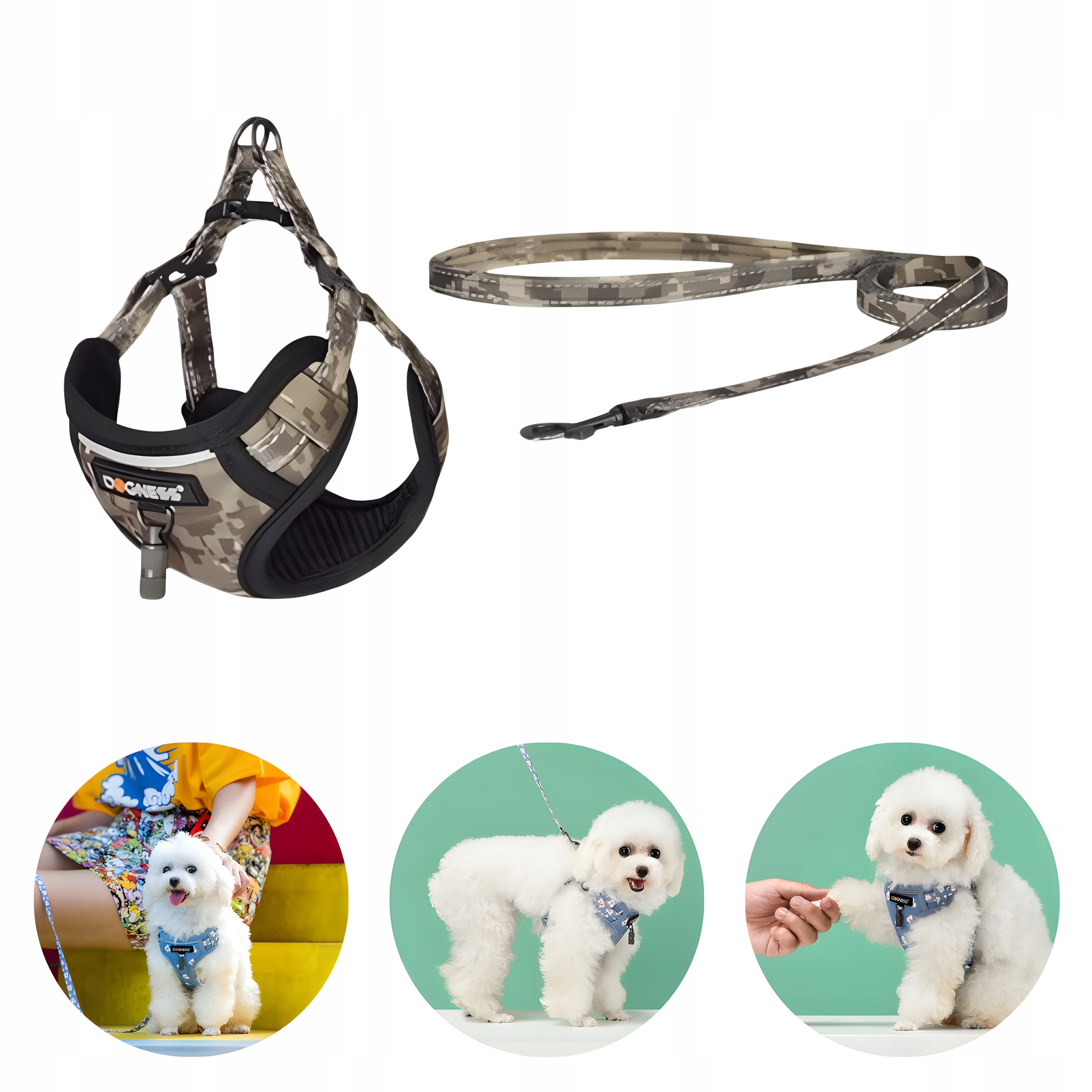 Stylowy design w kolorze moro – Elegancja na spacerach