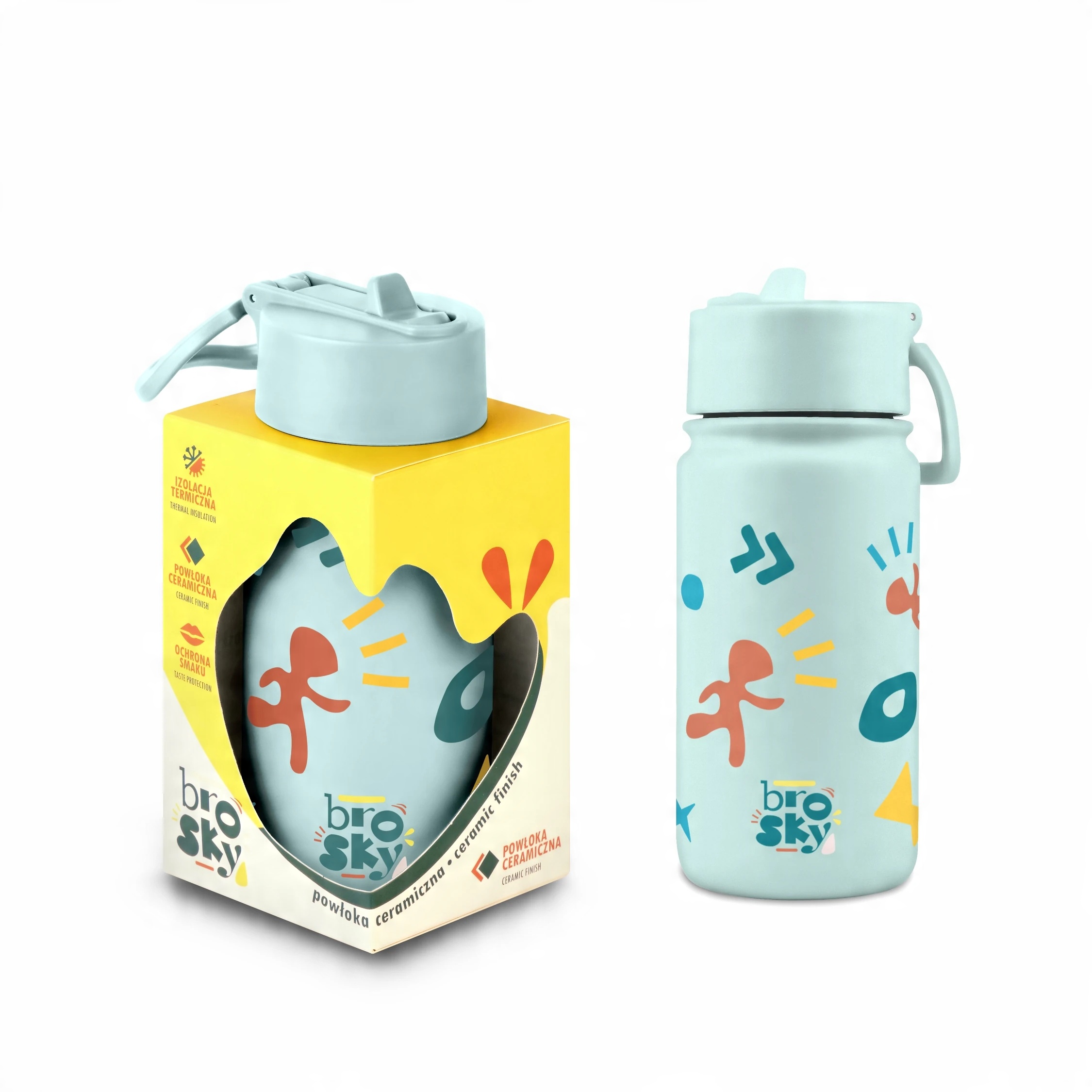 Funkcjonalne rozwiązania – Zakrętka z ustnikiem i dodatkową słomką