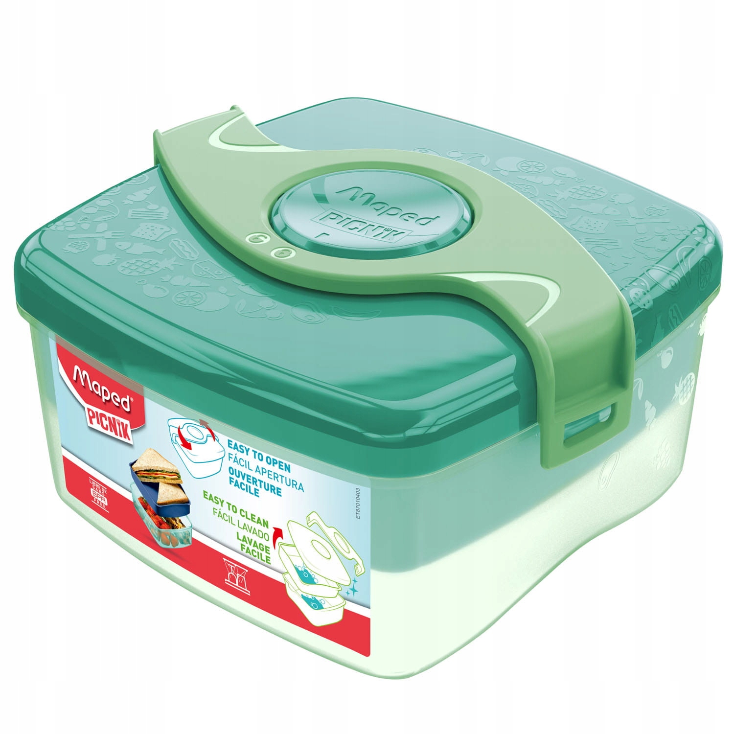 Pudełko lunchowe Picnik Origins zielone – Idealne na każdą okazję