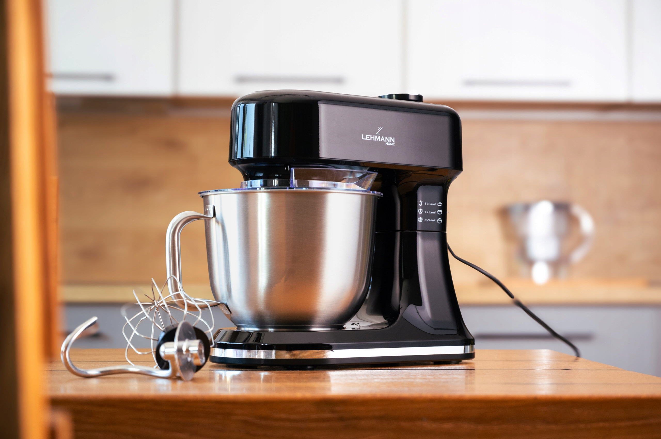 ROBOT PLANETARNY KUCHENNY MIKSER GRZANIE MISY DO 45°C WBUDOWANA WAGA PANEL Marka Lehmann