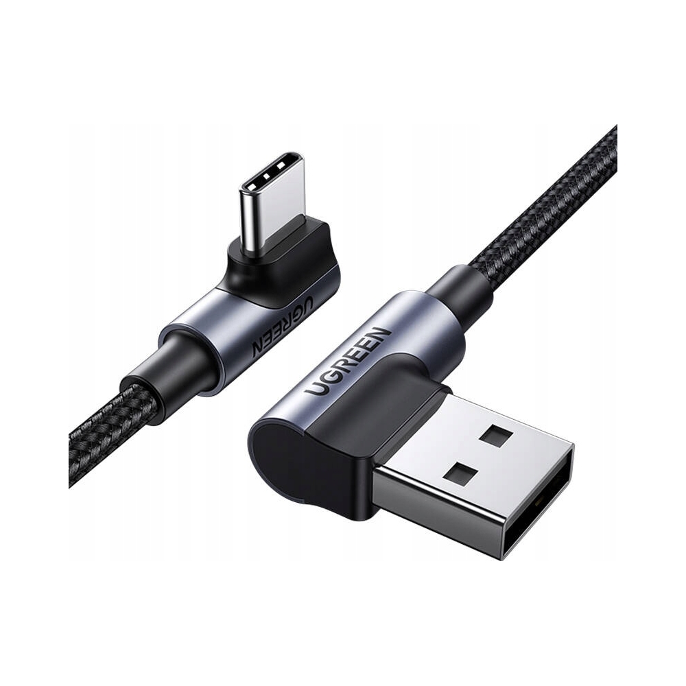 UGREEN Kątowy Kabel USB-A do USB-C 1 m – Szybkie i wygodne ładowanie