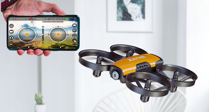 Aplikacja mobilna do pełnej kontroli nad dronem