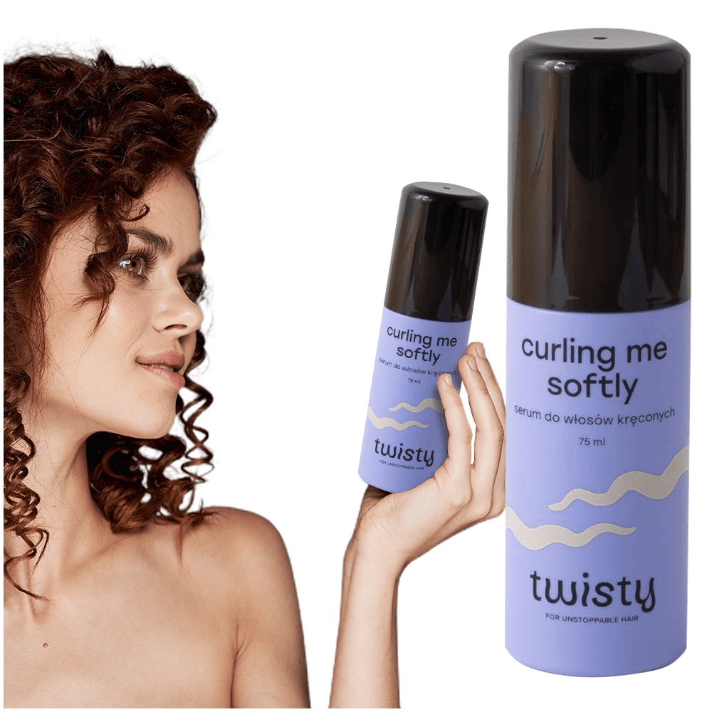TWISTY Curling Me Softly – Serum do włosów kręconych, które zachwyca