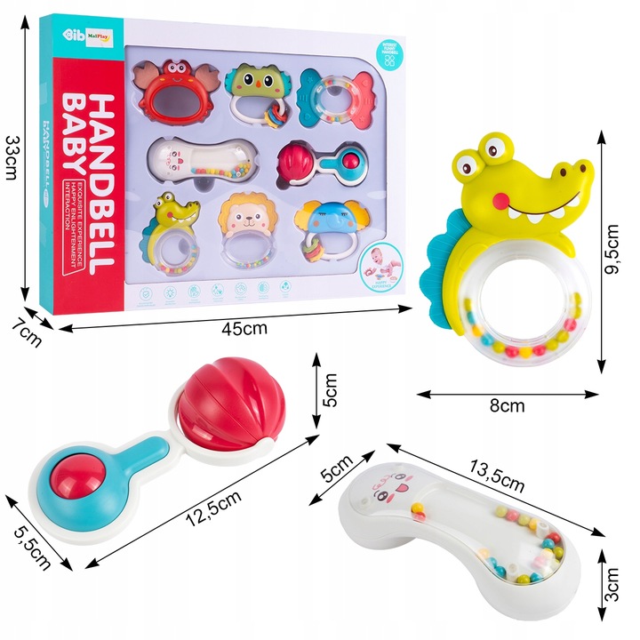 Wygodne uchwyty dostosowane do małych rączek