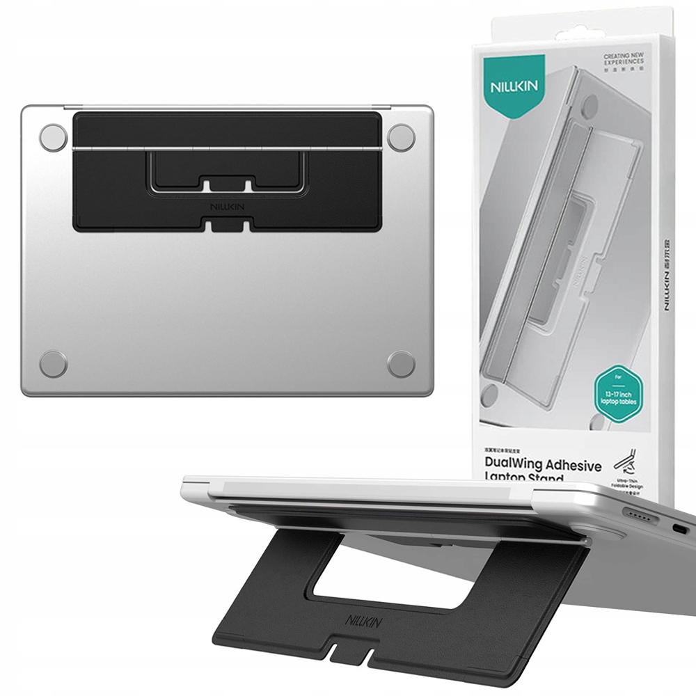 NILLKIN DUALWING LAPTOP STAND BLACK – Elegancka i funkcjonalna podstawka do laptopa