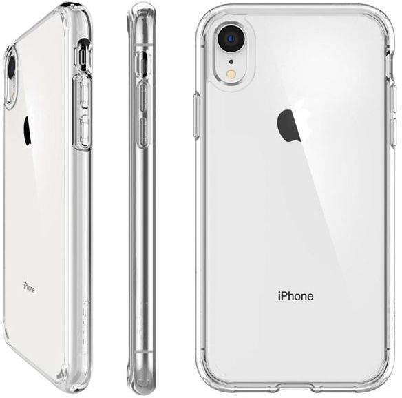 etui Spigen Ultra Hybrid dla Apple iPhone Xr przezroczyste