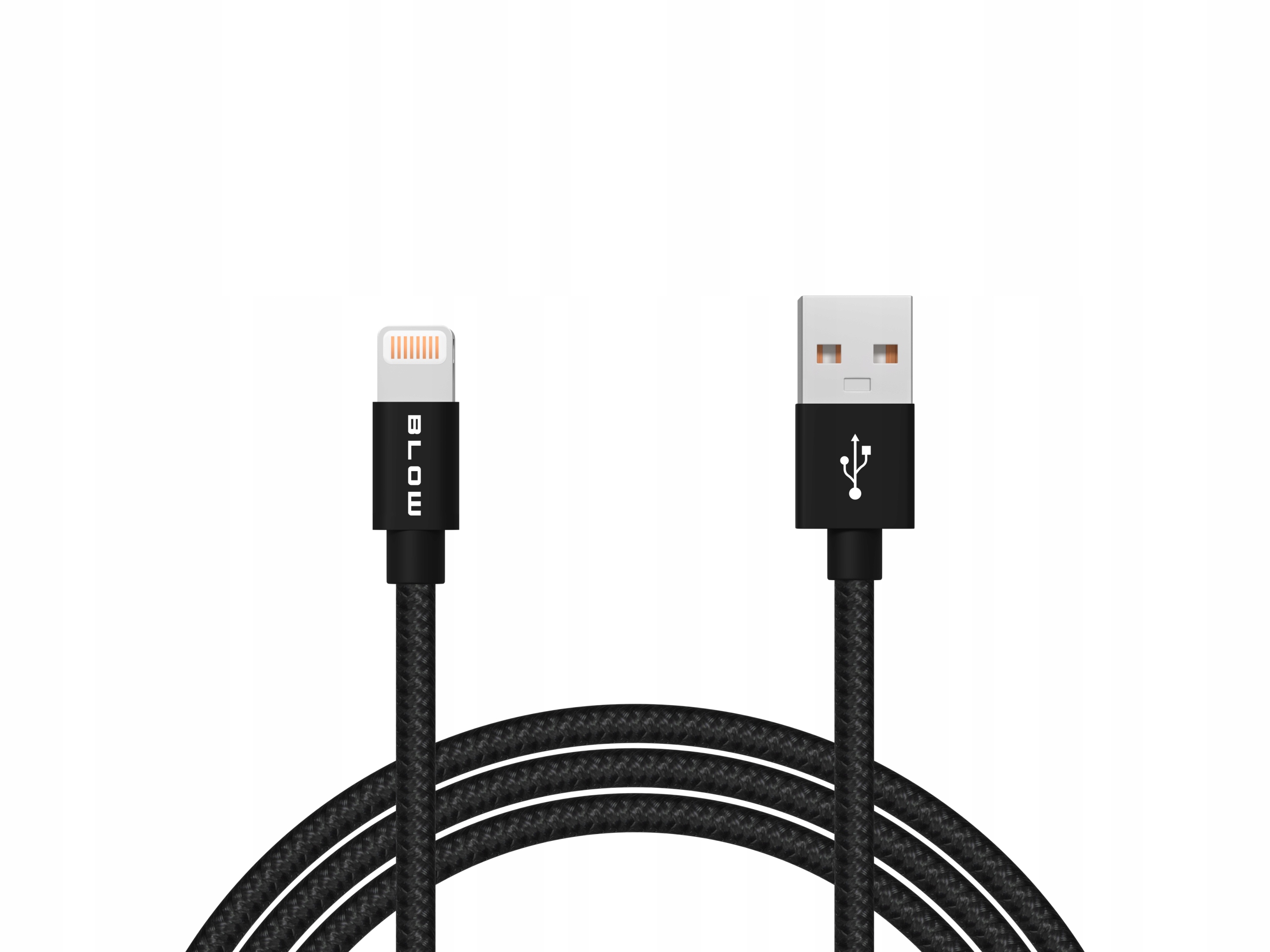 Kabel USB-A 1.5 m Czarny – Idealne rozwiązanie do urządzeń Apple
