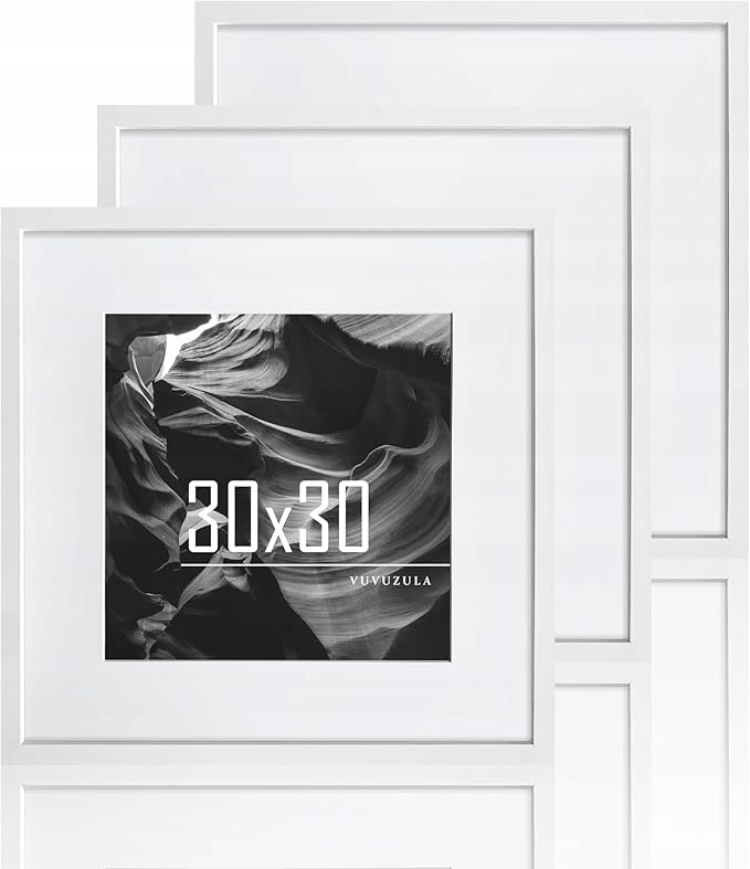 Ramki na zdjęcia zestaw 3 szt. 30 x 30 cm – Idealne do Twojego wnętrza