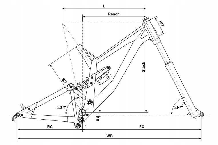 Wysokiej klasy rama KELLYS Gravity DH z systemem Think Link®