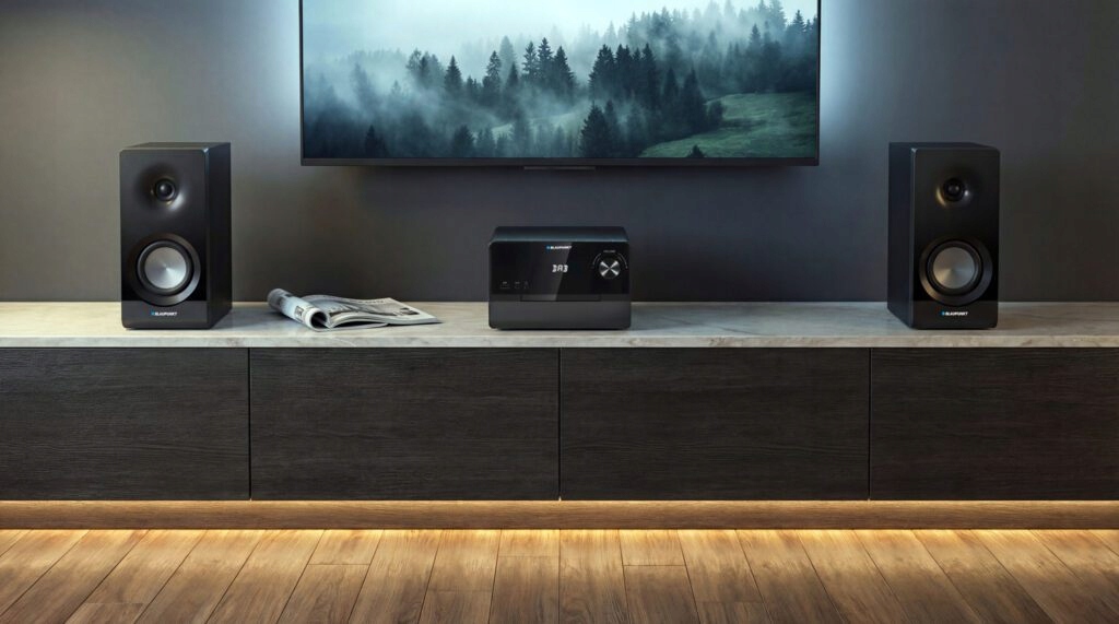 Mikrowieża Blaupunkt MS49DAB – Kompaktowy system audio dla każdego