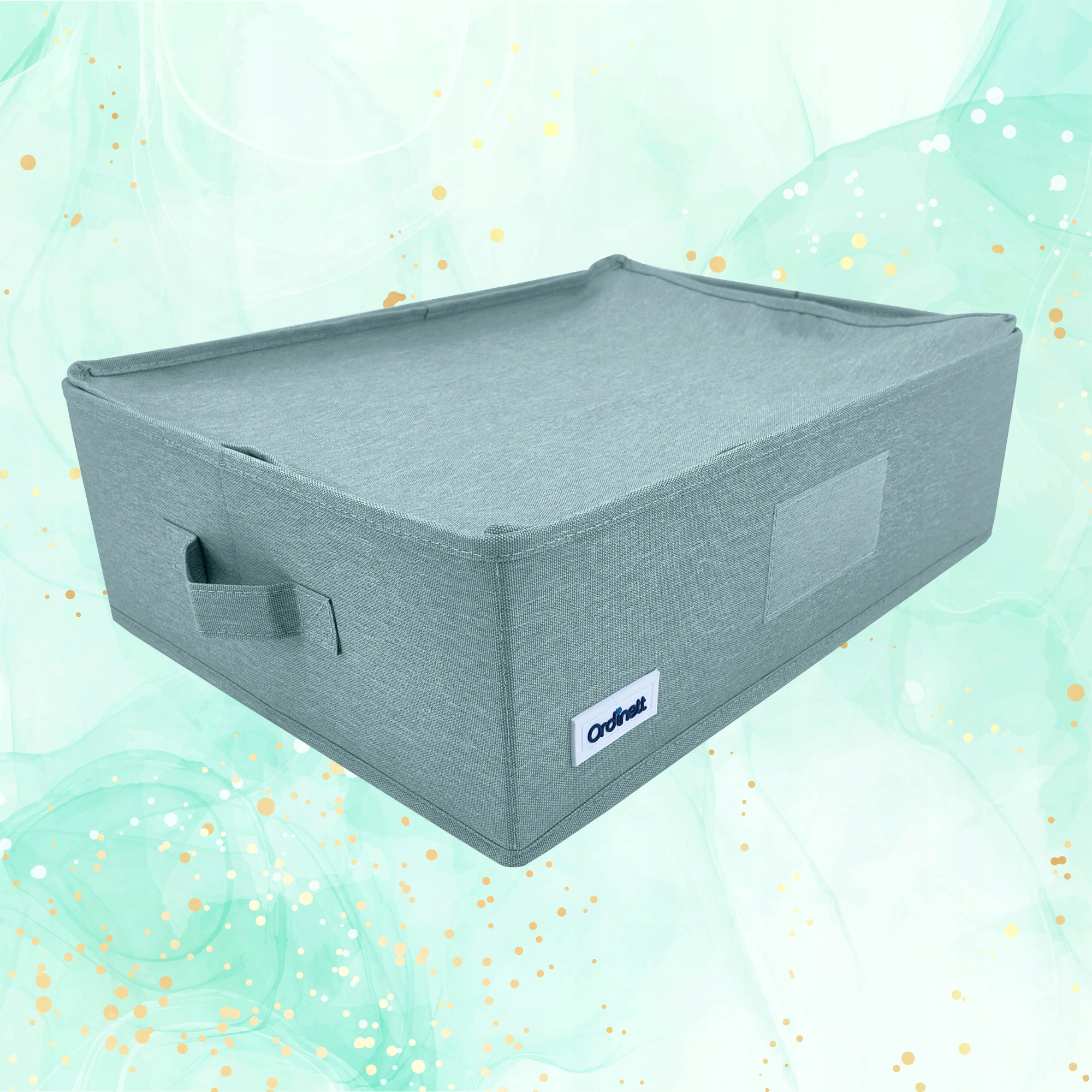 Organizer MINT – Miętowe pudełko do przechowywania 42x32x14cm