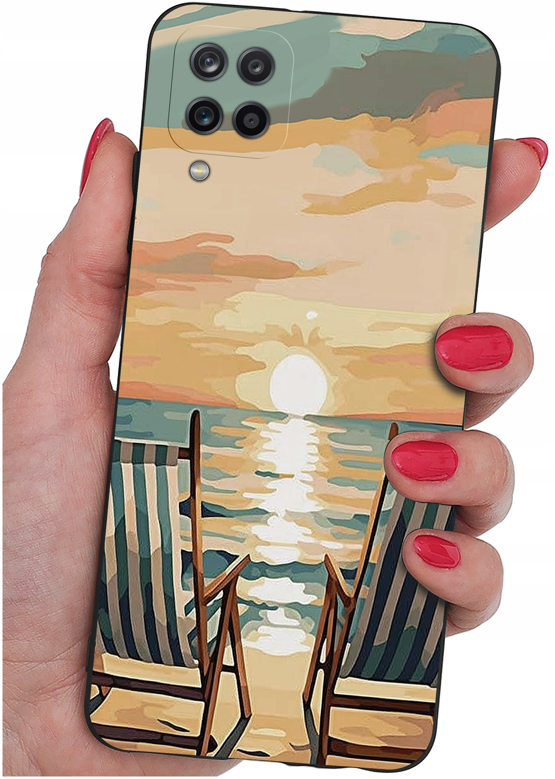 Wytrzymałe silikonowe etui z ochroną wyspy aparatów