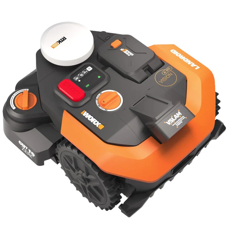 Zdalne sterowanie przez aplikację mobilną Worx Cloud