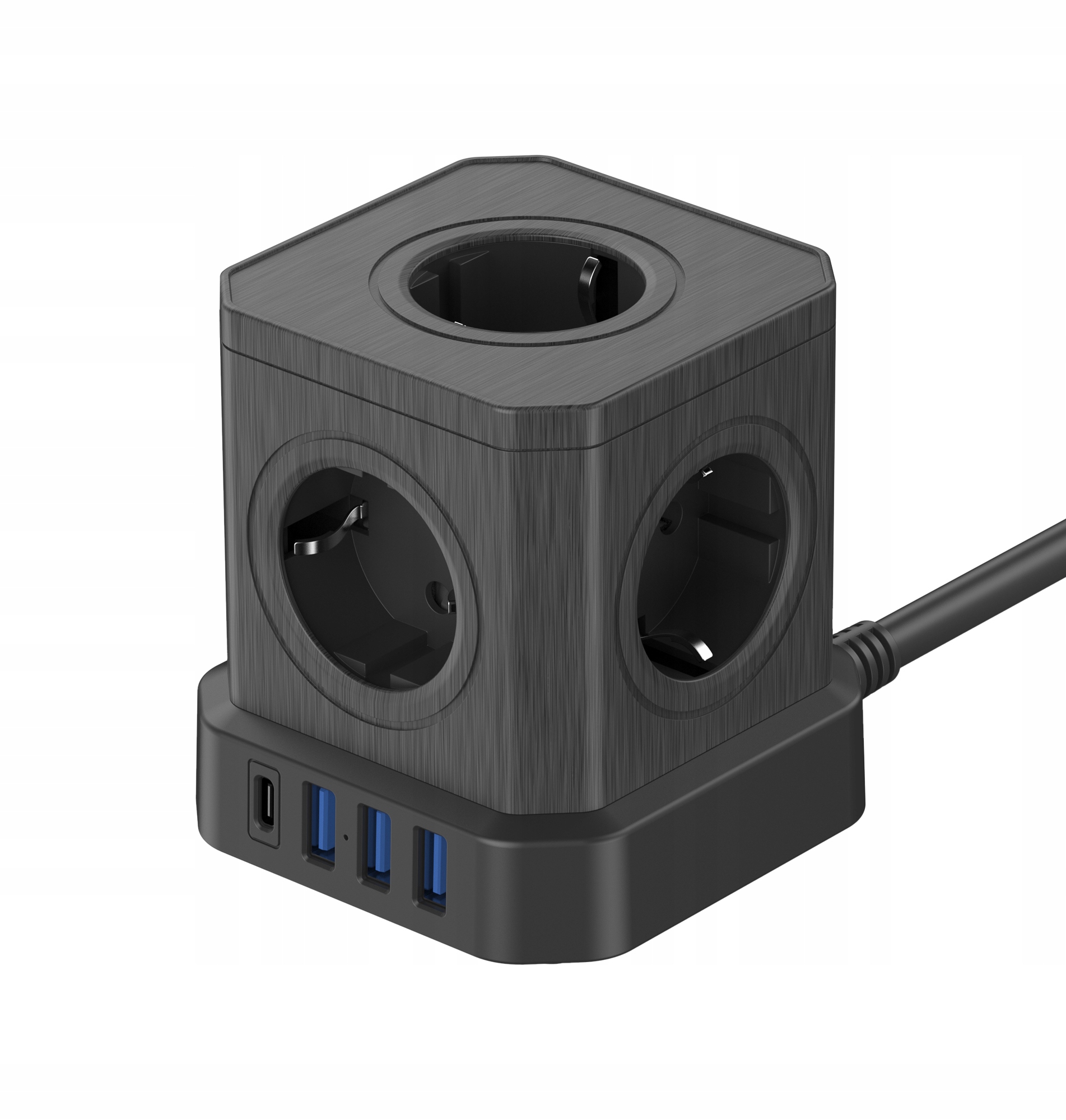 NEWELL NL4387 Kostka zasilająca GaN Power Cube 9w1 – Wydajne zasilanie dla wielu urządzeń