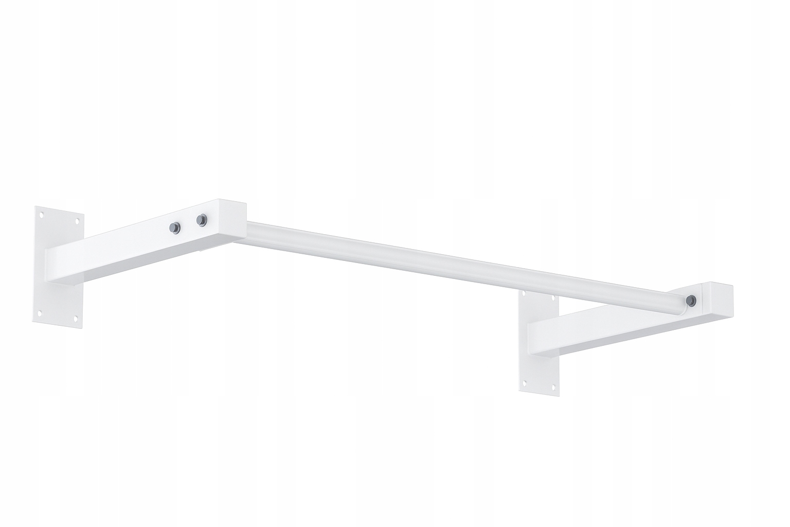 Drążek treningowy do ściany i sufitu UNDERFIT biały 120 x 50 cm – Idealny do domowej siłowni